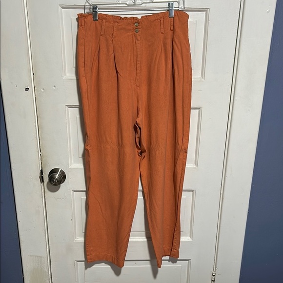 Women’s Orange Pants - Picture 1 of 10